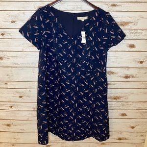 NWT • LOFT • Navy Dress •